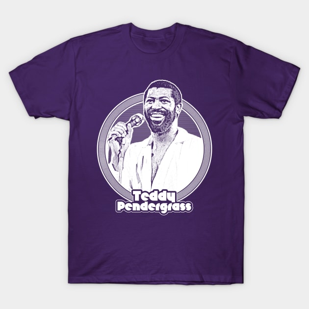 Teddy Pendergrass /// 80s Retro Soul Fan Design T-Shirt by DankFutura